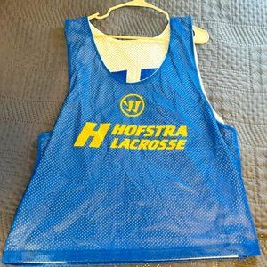 Hofstra University Lacrosse Pinnie Warrior Men's XL #11Blue & Gold